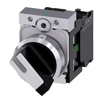 COMMUT. MANETTE, O-I, NOIR, BLANC|Siemens Industries et Infrastructures-SIE3SU1150-2BF60-1BA0