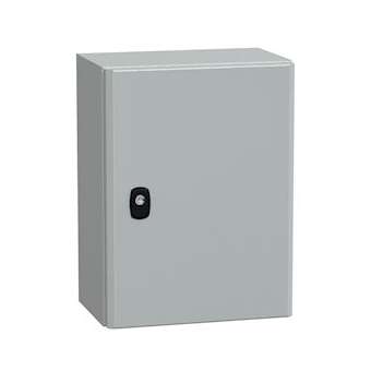 Spacial S3D - H400xL300xP200 + châssis plein|Schneider Electric-SCHNSYS3D4320P