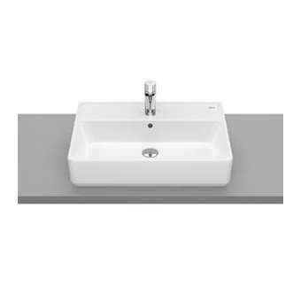 the gap (ex alter) sq vasque à poser 60x42 perce 1t avec tp|Roca france-ROAA3270MN000