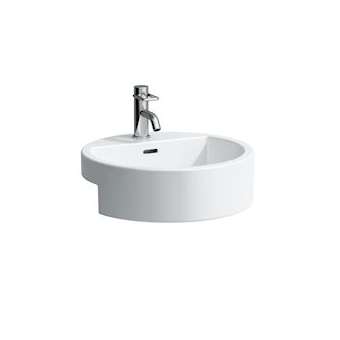 lavabo semi-enc. livingcity 46 blc|Roca france-ROAH8134310001041