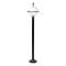 TERMO - Borne Ext. IP44 IK02, noir, E27 60W max., lampe non incl., haut.1,25cm