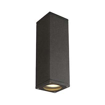 THEO UP/DOWN, applique extérieure, anthracite, GU10/QPAR51, 2x 35W max, IP44|SLV-DC5229535