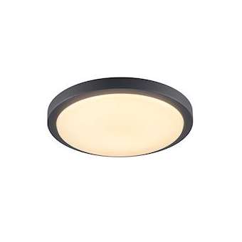 AINOS, rond, anthracite, 22W, LED 3000K, avec détecteur|SLV-DC5229975