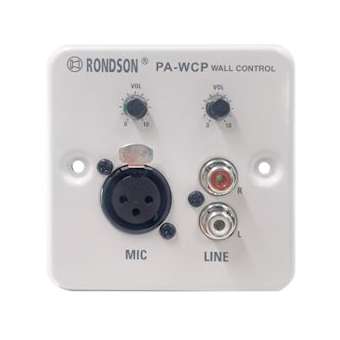 Platine murale 2 canaux avec alimentation|Rondson-ONDPA-WCP-PA-WCP_ALIM