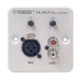 Platine murale 2 canaux avec alimentation|Rondson-ONDPA-WCP-PA-WCP_ALIM