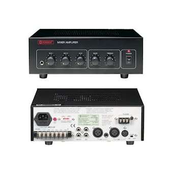 Ampli mélangeur 240W RMS, 100V, 6 entrées, carillon|Rondson-ONDAM_240C