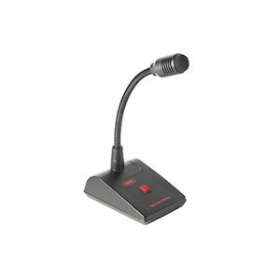 Pupitre microphone bouton poussoir (fiche DIN M ), symétrique|Rondson-ONDPA_100D