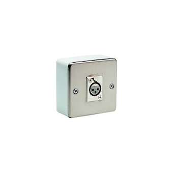 Boîtier mural de connexion micro /XLR 3 Femelle|Rondson-ONDPMXF