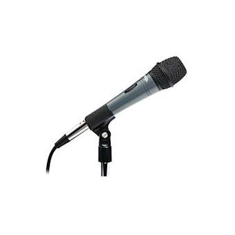 Micro main dynamique super cardioïde, grille Noire,cordon XLR/XLR sym|Rondson-ONDUM_915S