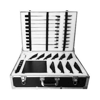 Ensemble conférence sans fil / flight case (Station+Prés.+9Dél.+char)|Rondson-ONDWDM69-2