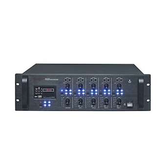 Ampli 4 x 120W - 100V - TUNER - MP3 - USB - 230 V - 19' 3U|Rondson-ONDAM_4120