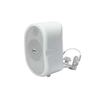 Enceinte close blanche 20W 2 voies avec fixation murale ligne 100 Volts|Rondson-ONDCSB-20T_WH