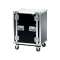 Flightcase à roulettes, 19' 16U - L 545 x P 687 x h 920 mm