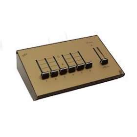 Pupitre de commande portable analogique 0/+10Vcc, 6 circuits + 1 général|Rve-RVTBB6-P