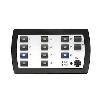 Boitier de programmation et restitution 8 ambiances lumineuses + montée/descente|Rve-RVTMULTIBUS-13BP