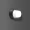 Alu-Lux oval, 8 W, 490 lm, 830, anthracite, Phase-cut