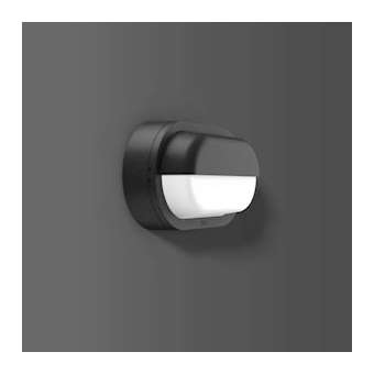Alu-Lux oval, 12 W, 330 lm, 840, anthracite, on/off|RZB-RZB582066.0031.1.25