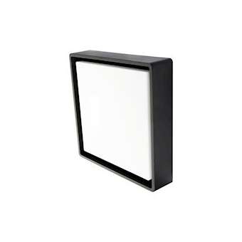 FRAME SQUARE MAXI hublot design noir LED 21W 3000K classe II IP66|Sg lighting-NOL605351