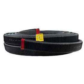 Conduit oblong semi-rigide, section 50 x 114 mm, bobine de 25 m, gamme PLUGGIT|S&P France ( Unelvent )-UNE810400