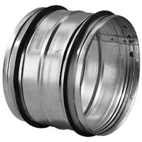Manchon raccord mâle en acier galvanisé, raccord à joint D 160 mm|S&P France ( Unelvent )-UNE867856