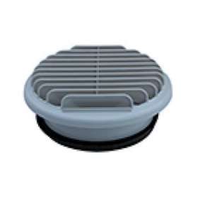 Entrée / sortie d'air murale PVC beige D160mm pour chauffe-eau thermodynamique|Atlantic RECS-ATL464043