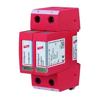 DEHNguard parafoudre modulaire pour régime TT et TN mono avec protection associé|Dehn france-DHN952179