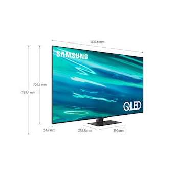 TV QLED 4K UHD 100HZ 55 POUCES|Samsung brun-S4GQE55Q80AATXXC