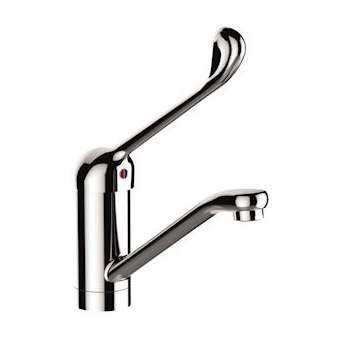 Mitigeur de lavabo à bec orientable sans vidage h100 s170 - Modul'Mix|Sanifirst-SAN75062