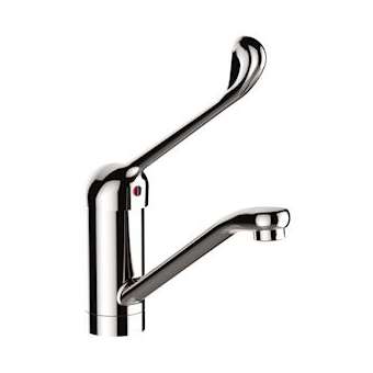 Mitigeur d'évier à bec orientable sans vidage h160 s230 - Modul'Mix|Sanifirst-SAN75066