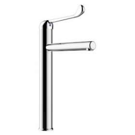 Mitigeur à bec orientable sans vidage h300 s250 Commande au coude - Modul'Mix|Sanifirst-SAN75145