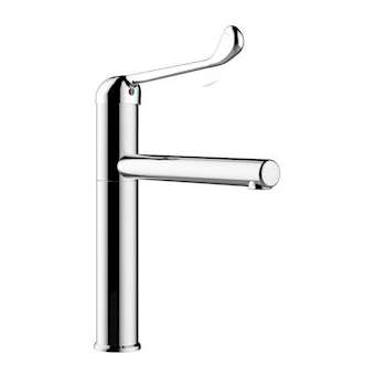 Mitigeur à bec orientable sans vidage h200 s250 Commande au coude - Modul'Mix|Sanifirst-SAN75138