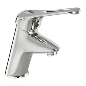 Mitigeur de lavabo bec fixe h 78,5 mm manette ajourée sans vidage|Sanifirst-SAN75609
