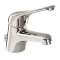 Mitigeur de lavabo bec fixe h 53,5 mm manette ajourée avec vidage