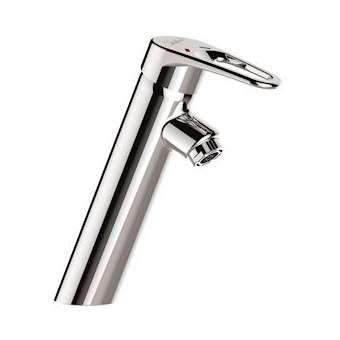 Mitigeur de lavabo h 100 mm s106 mm ajourée - ss vidage|Sanifirst-SAN75843