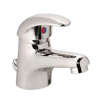 Mitigeur de lavabo à bec fixe h 53,5 mm - manette pleine - avec vidage|Sanifirst-SAN75023