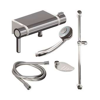 Kit 75700: douchette, barre, porte-sav, flexible|Sanifirst-SAN75746