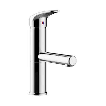 Mitigeur à bec orientable sans vidage h100 s150 Manette pleine - Modul'Mix EP|Sanifirst-SAN75125