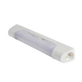 Applique standard 470mm IP21 et IK04 Prismaline équipée tube LED S19 +prise 2P+T|Sarlam-SLMSL189805