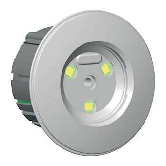 Luminaire encastré Kalank Mini LED lateral bleu / 1W|Sarlam-SLM500010