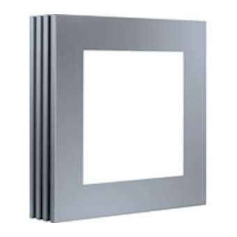 Luminaire CONVERGENCE B 320x320mm variation DALI 2G11 2x18W 4000K|Sarlam-SLM499021