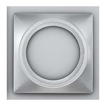 Bague zamak carrée 68x68mm pour luminaires encastrés Kalank Mini LED|Sarlam-SLM500004