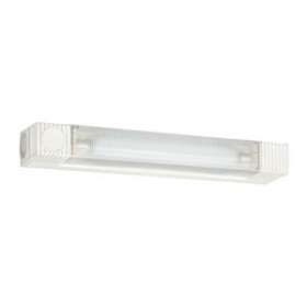 B.85L 21-Réglette S19 IP24 Vol.2 a/inter+rasoir, lampe non incl., opale|Aric-ARI0255