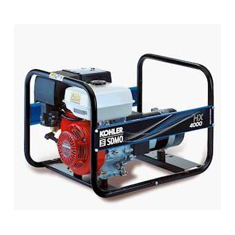 Groupe electrogene chantier moteur essence honda ohv gx 270 stage v|Sdmo industries-SDMHX4000C5