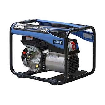 Groupe electrogene chantier triphase moteur essence kohler ohv ch440 C5|Sdmo industries-SDMPERFORM7500TC5