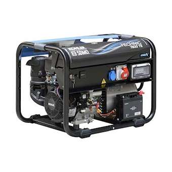 Groupe electrogene chantier moteur essence kohler ohv ch440e Triphasé C5|Sdmo industries-SDMTECHNIC7500TEC5