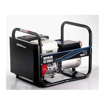 Groupe electrogene chantier triphase moteur essence honda ohv gx 390 stage v|Sdmo industries-SDMHX7500TC5