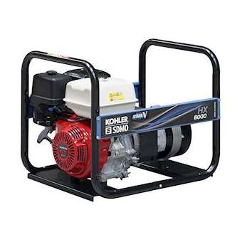 Groupe electrogene chantier moteur essence honda ohv gx 390|Sdmo industries-SDMHXC6000C5