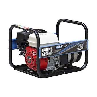 Groupe electrogene chantier moteur essence honda ohv gx 200|Sdmo industries-SDMHXC3000C5