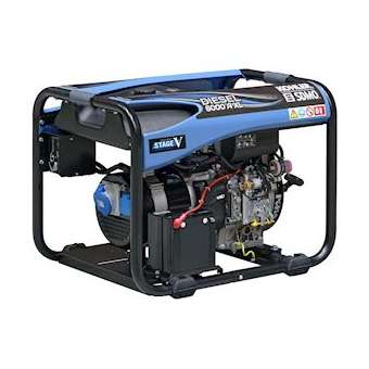 Groupe electrogene chantier moteur diesel kohler ohv kd 15-440 C5|Sdmo industries-SDMDIESEL6000AXLC5