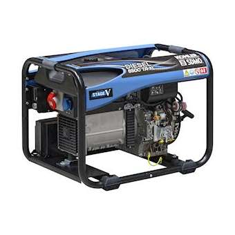 Groupe electrogene chantier moteur diesel kohler ohv kd15-440 C5|Sdmo industries-SDMDIESEL6500TAXLC5